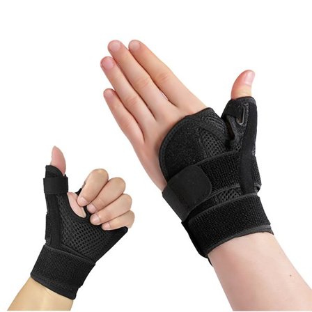 Fingerskinne - justerbar støtte for stabilisering av fingrene