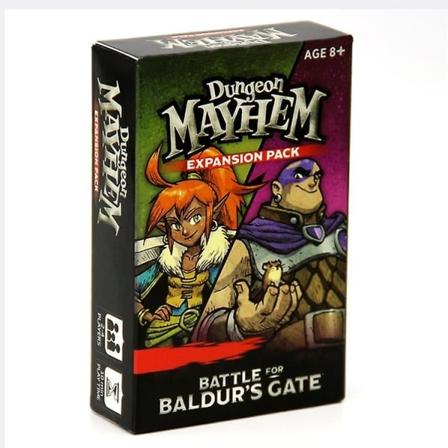 Perhepeli Korttipeli Dungeones Mayhem Korttipeli Perhe Vanhempi-Lapsi Juhla Lautapeli Korttilahja Baldur's Gate Expansion Style