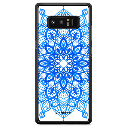 Bjornberry Skal Samsung Galaxy Note 8 - Blå Mandala