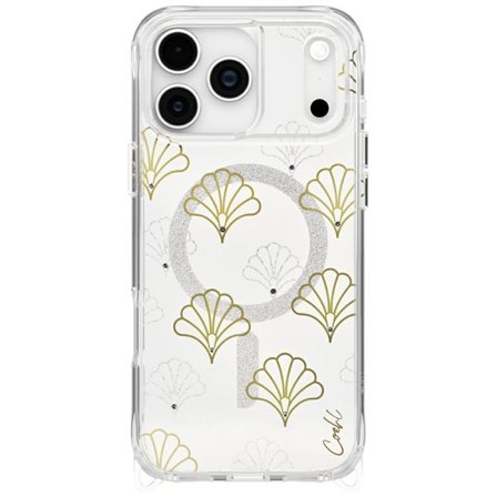 Uniq Coehl Maree-fodral för iPhone 17 Pro Max Magnetisk laddning - silver