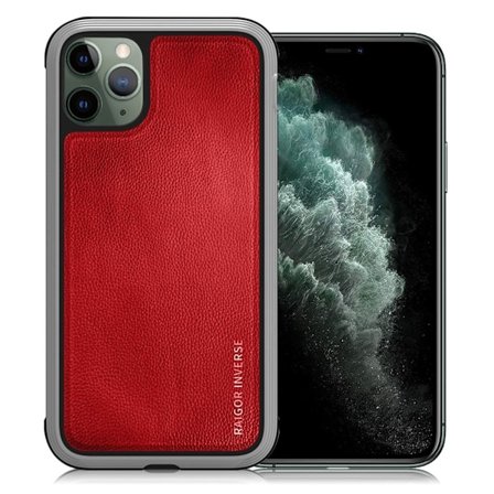 Raigor Inverse Luksuriøst Deksel For iPhone 11 Pro Max - Rød