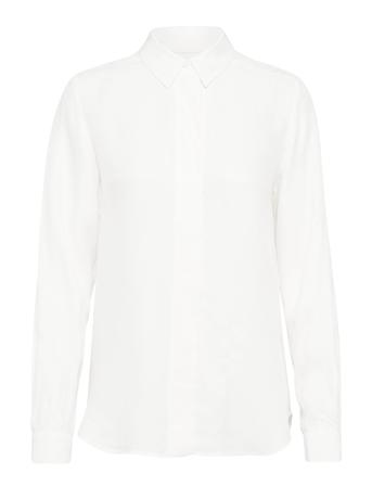 Slfarabella-Odette Ls Shirt White Selected Femme