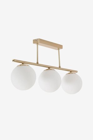 Kave Home - Loftlampe Mahla - Messing - Loftpendler - Fra Homeroom