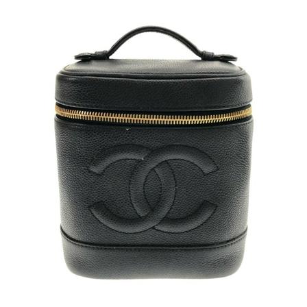 Chanel Vintage Clutches Sort, Dame Vintage Tasker, Størrelse: ONE Size