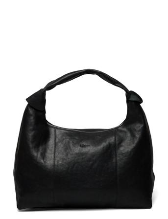 Maxi Dandy Plain Bags Hand Bags Musta Nunoo