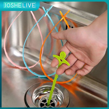 10 kpl viemärin puhdistus tukkukaupan kotitalouksien Tehokas pesualtaan tyhjennysputki Putkiruoppaus Imukuppi WC männät Viemärien puhdistustyökalut