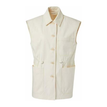 Max Mara, Vests Beżowy, Kobieta, Rozmiar: S