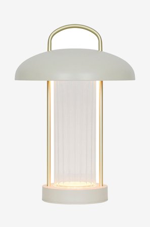 Nordlux - Pöytävalaisin Mirano kannettava - Beige - Ladattavat valaisimet - - Homeroom