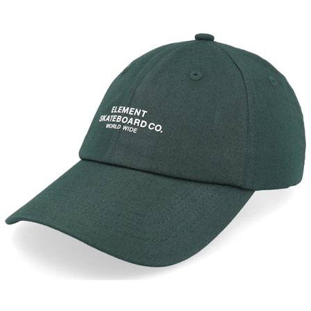 Element - Groen unconstructed Cap - Fitful Cap Deep Forest Dad Cap @ Hatstore