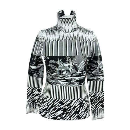 Balenciaga Vintage, pre-owned High Neck Jumper Grijs, Dames, Maat:S