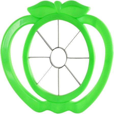 Æbleudkerner og -skærer, frugt- og grøntsagsskærer, æblekernefjerner, perfekt til æbler, pærer og mere