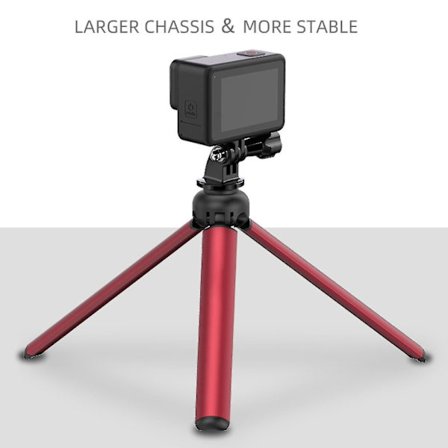 17cm Mini Tripod Sports Camera Bracket Accessories For Gopro 9 Pocket 2 Om4