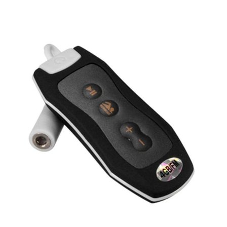 Vandtæt IPX8 Clip MP3-afspiller FM Radio Stereo Audio Svømning Dykning Surfing Cykling Sportsmusik P