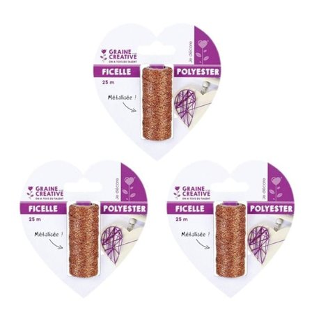 3 kelaa metallista kuparilankaa 25 m