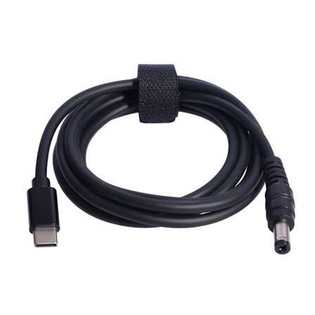 Type C til strømkabel 9V 12V 15V 20V USB C-plugger til hannladekabel