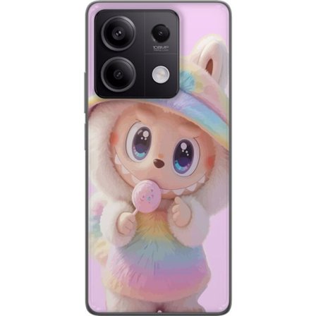 Kompatibel Mobilcover til Xiaomi Redmi Note 13 Pro Monster kanin dukke vinyl figur sjove udtryk