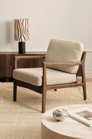 &Home - Nojatuoli Gostav - Ruskea - Nojatuolit - - Homeroom