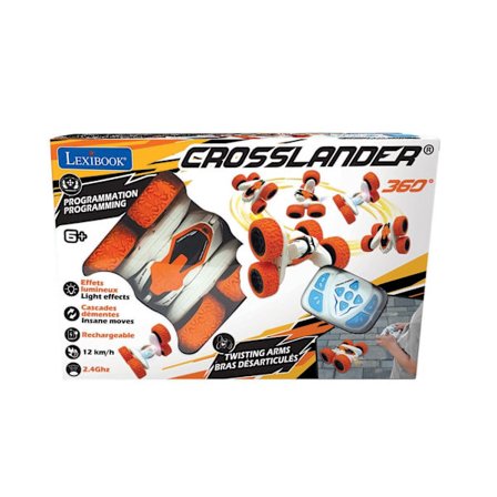 Crosslander Radiostyrd Programmerbar Stunt Car
