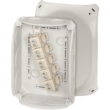 Hensel DK 1010 G Koblingsboks med klemme, 10 mm 180 x 130 mm, Installasjonsmaterial