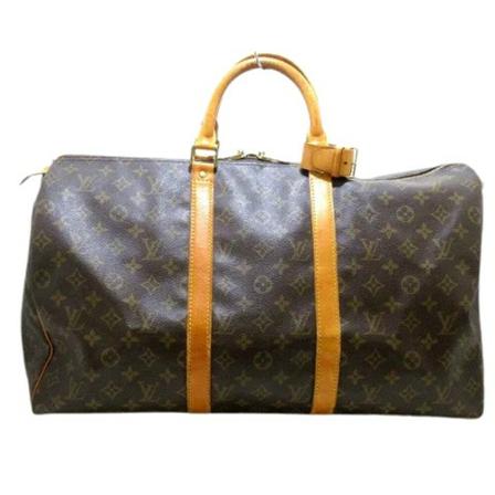 Louis Vuitton Vintage, Pre-owned Keepall Bag Bruin, Dames, Maat:ONE Size