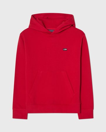 Lexington Teen Bio-Baumwolle Hoodie, Rot