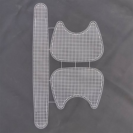 Underarm Taske Mesh Strik Foring Vævning Plastic Mesh Sheet Ac