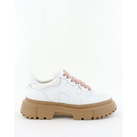 Hogan Lace-up Laarzen , Wit , Dames , Maat: 40 EU Laarzen