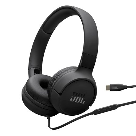 JBL - Hodetelefoner on & over-ear Tune 520C - Black Svart