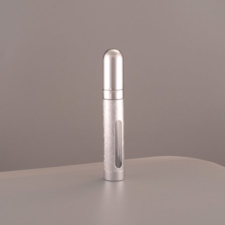 2 stk Genopfyldelig Parfume Atomiser Mini Parfume Flaske SØLV