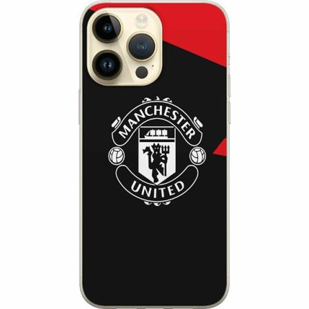 Apple Iphone 14 Pro Max Genomskinligt Skal Manchester United F