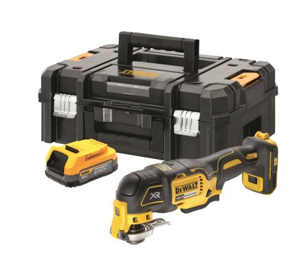 Dewalt DCS356E1T-XJ Multiverktøy med batteri, uten lader, Maskiner