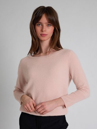 Kashmina - Kashmirgenser "Asta" - Rose glow - Size M