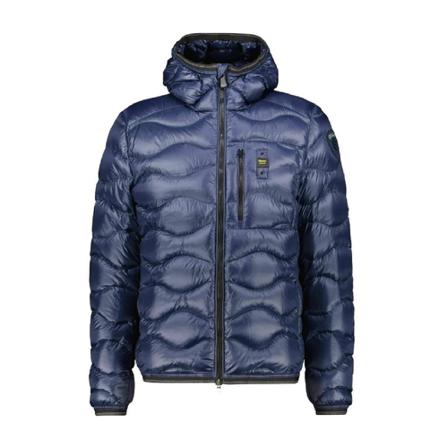 Blauer, Down Jackets Blauw, Heren, Maat:L