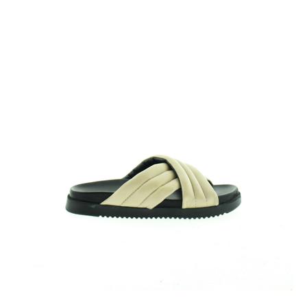 AQA Slides , Beige , Dames , Maat: 38 EU Slippers