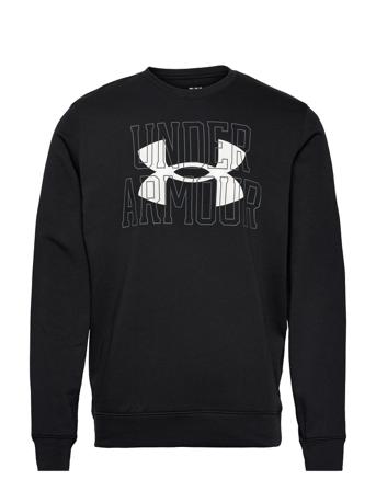 Ua Rival Terry Logo Crew Black Under Armour