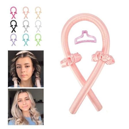 Mordely Värmelös locktång, Heatless Curling, Locka håret utan värme, Kit