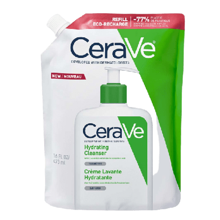 CeraVe Hydrating Cleanser Refill Rengöring Unisex 473 ML