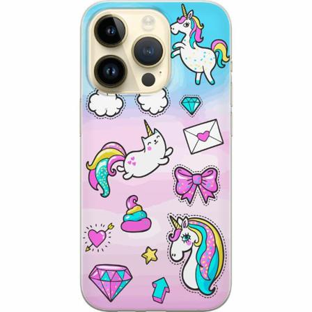 Apple Iphone 14 Pro Mjukt Skal - Unicorn