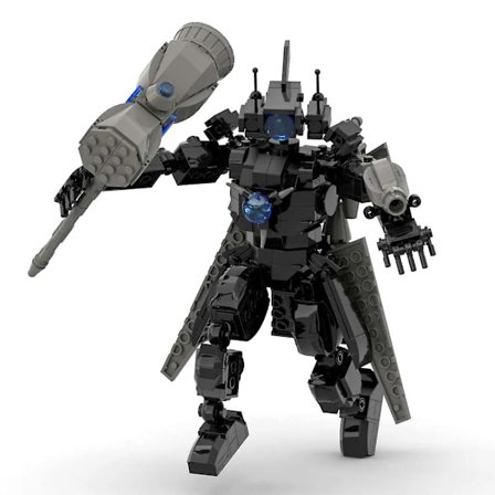 Titan Camerman fra sjove anime-videoer: til Skibidi-toilet, 444 byggeklodser, legetøj Db