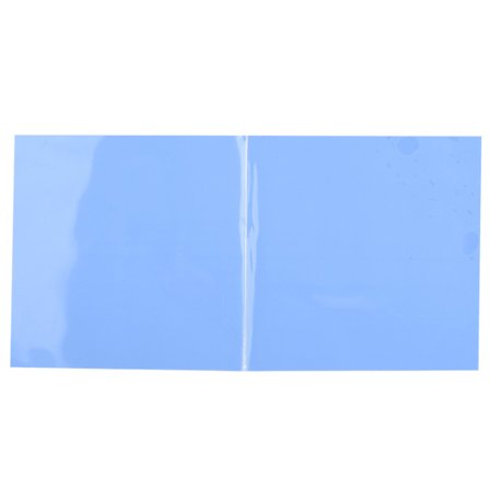 2 stk. 100 mm x 100 mm x 1 mm CPU-brikke kjøleribbe kjøling termisk ledende silikonpute