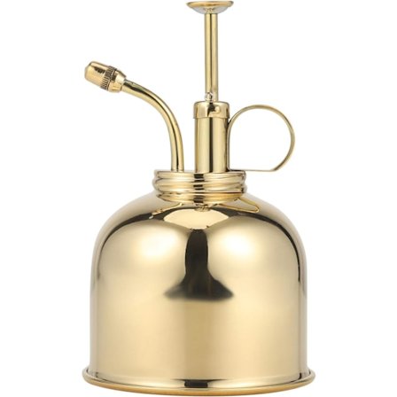 300 ml Retro mässingskanna Vintage koppar metallträdgårdsspruta