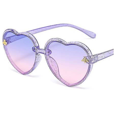 Barnehjertesolbriller Søte solbriller Utendørssolbriller Briller for barn