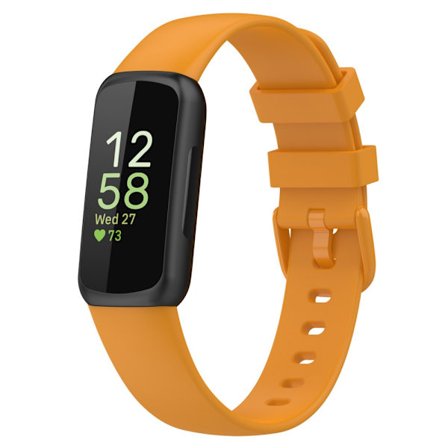 Fitbit Inspire 3 -keltainen silikoniranneke (L)