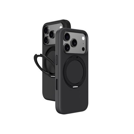 AmazingThing Cloudie iPhone 17 Pro Max-etui med stativ - sort