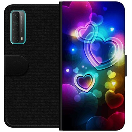 Kompatibel Tegnebogsetui til Huawei Huawei P smart 2021 NeonKærlighed