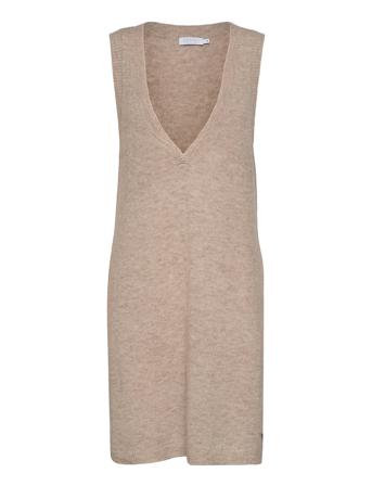 Long Vest In Alpaca Brown Coster Copenhagen