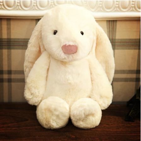 Mub- Botu Påskegave Kanin Animert Plysjleke Babyer Barn Gutter Jenter Eksklusiv Myk Langøre Påskehare Kanin Kosedyr White 70cm