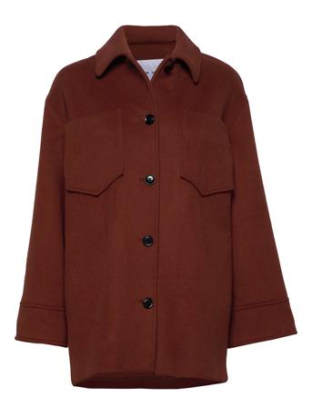 Di Overshirt 12847 Overshirts Brun Samsøe Samsøe