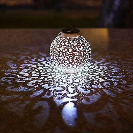 Roaming Light Retro Hengende Solcellelykt Med Håndtak Brukes Som Bordlykt Vanntett Utendørs For Hage Terrasse Veranda Etc