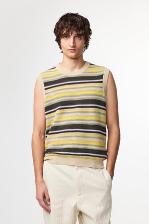 NN.07 Huxley 6636 Tank top Male Multi Organic Cotton